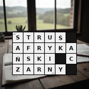 Rozwiązanie krzyżówki: ptak mieszaniec powstały w wyniku skrzyżowania dwóch podgatunków strusia czerwonoskórego struthio camelus strusia północnoafrykańskiego struthio camelus camelus ze strusiem południowoafrykański - struś afrykański czarny | hasła, synonimy i podpowiedzi Hasło krzyżówkowe ptak mieszaniec powstały w wyniku skrzyżowania dwóch podgatunków strusia czerwonoskórego struthio camelus strusia północnoafrykańskiego struthio camelus camelus ze strusiem południowoafrykański - struś afrykański czarny – rozwiązanie, synonimy, podpowiedzi i definicje krzyżówkowe